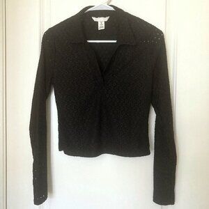 *EUC/Like New* Black Long Sleeve H&M Top